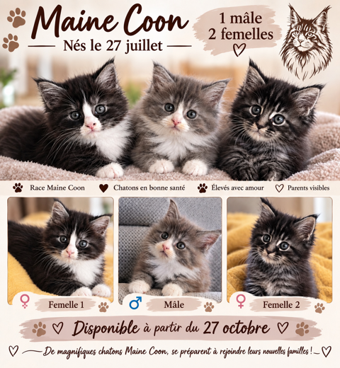 Maine Coon non loof 1100 54800 Conflans-en-jarnisy