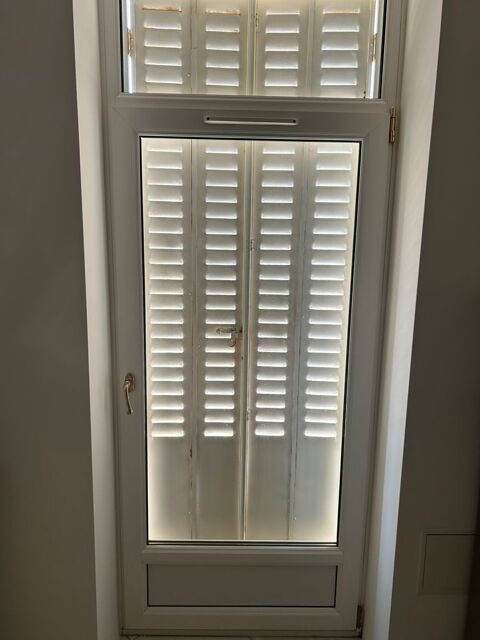 5 porte fenêtre PVC blanc avec ses 5 volets Haussmanien 12000 Metz (57)