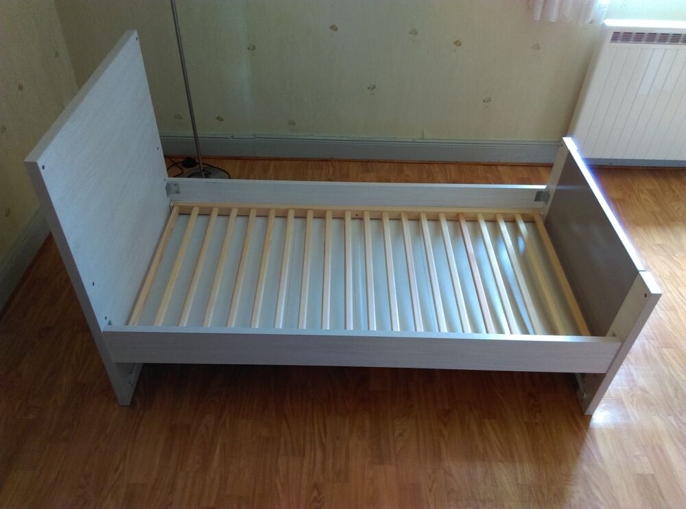 Lit enfant &eacute;volutif Sauthon Opale taupe Mobilier enfants
