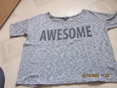 tee-(shirt gris  taille XS 1 Soucelles (49)