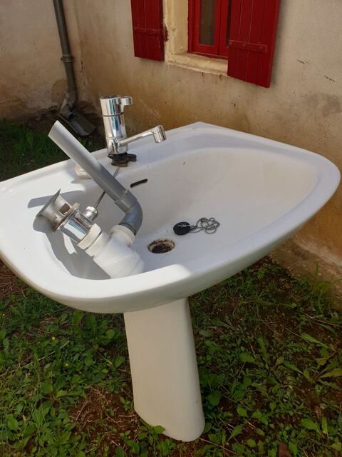 Lavabo sur colonne 70 Cubjac (24)