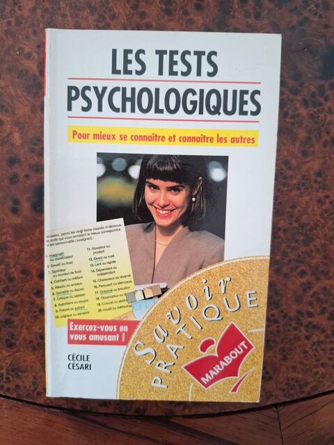 Les tests psychologiques - C�cile Cesari - 1996 - bon �tat 2 La Chapelle-Saint-Luc (10)