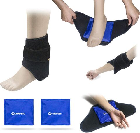Pack glace  la cheville 2 pieds pour le soulagement de la d 21 Versailles (78)