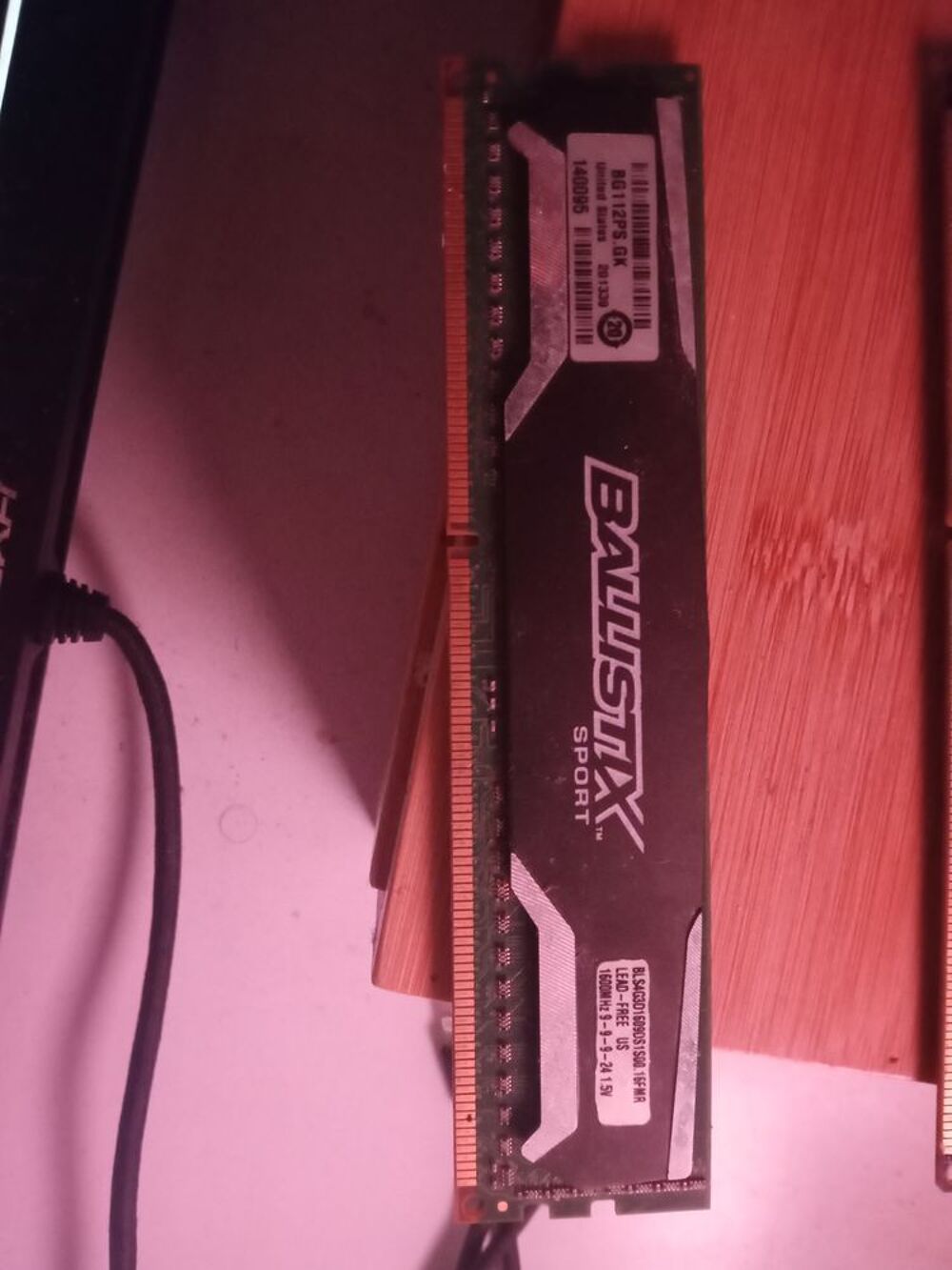 Barrettes de RAM Ballistix BG112PS.GK 8GB
Matériel informatique