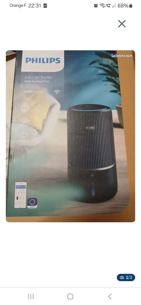 Purificateur et humidificateur 2 en 1 NEUF 300 Maubeuge (59)