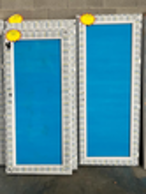 Portes d'entr&eacute;e PVC/ALU sur mesure Bricolage