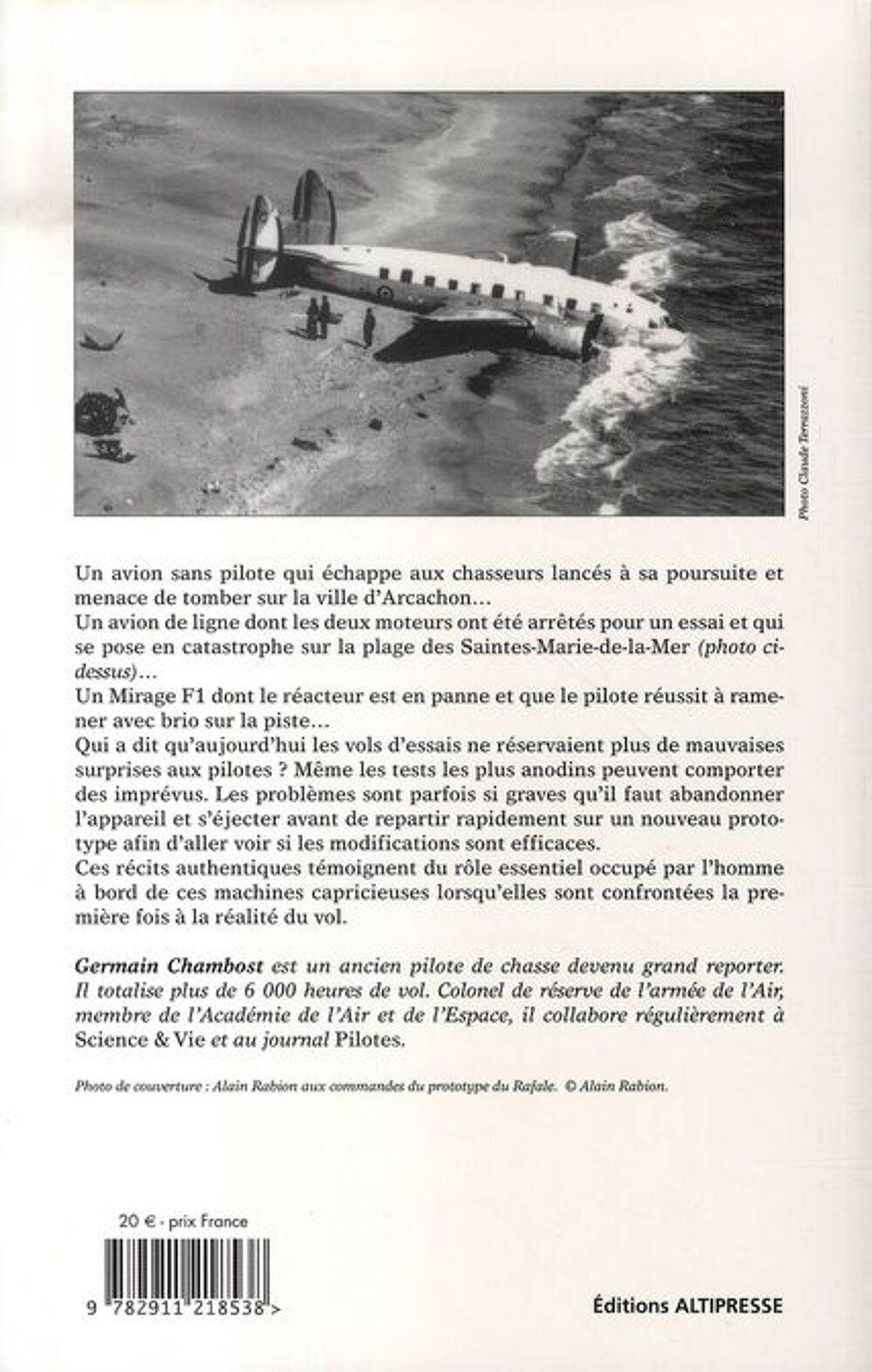 Vols d'essai Livres et BD