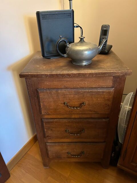 Petite commode 3 tiroirs ancienne 80 Crteil (94)
