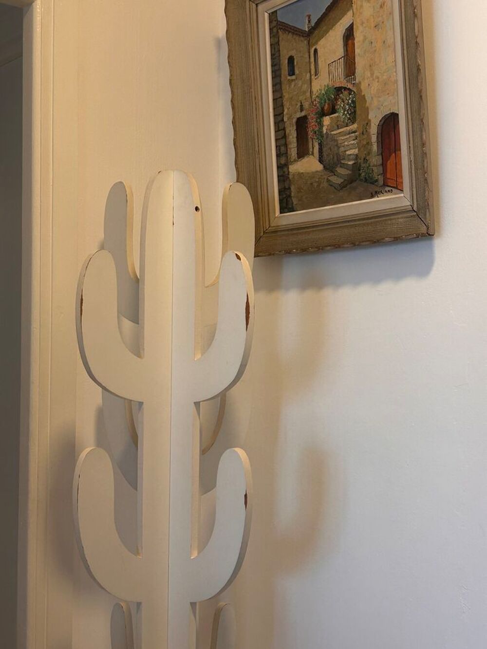 Porte manteau blanc Meubles