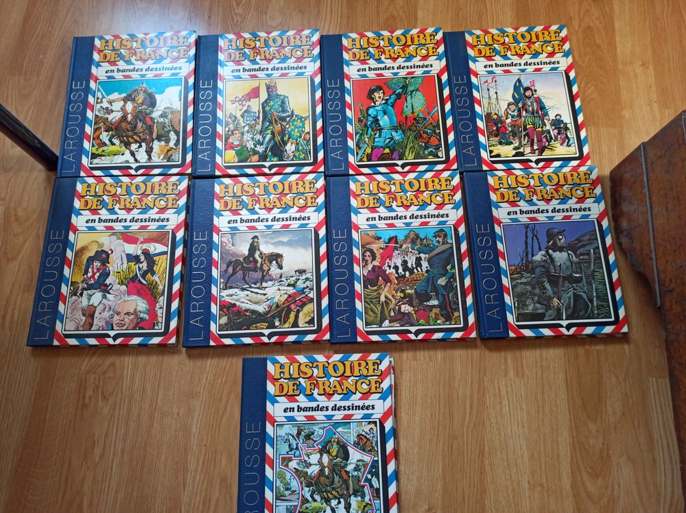 Collection histoire de France en bandes dessin&eacute;s 1980
Livres et BD