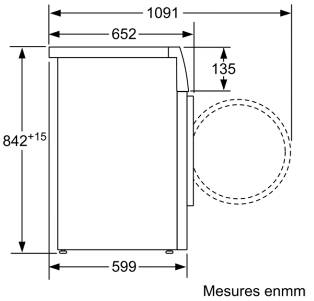 S&egrave;che-linge bosch wtw87499ff ? pompe &agrave; chaleur 9 kg, tr&egrave;s bo Electrom�nager