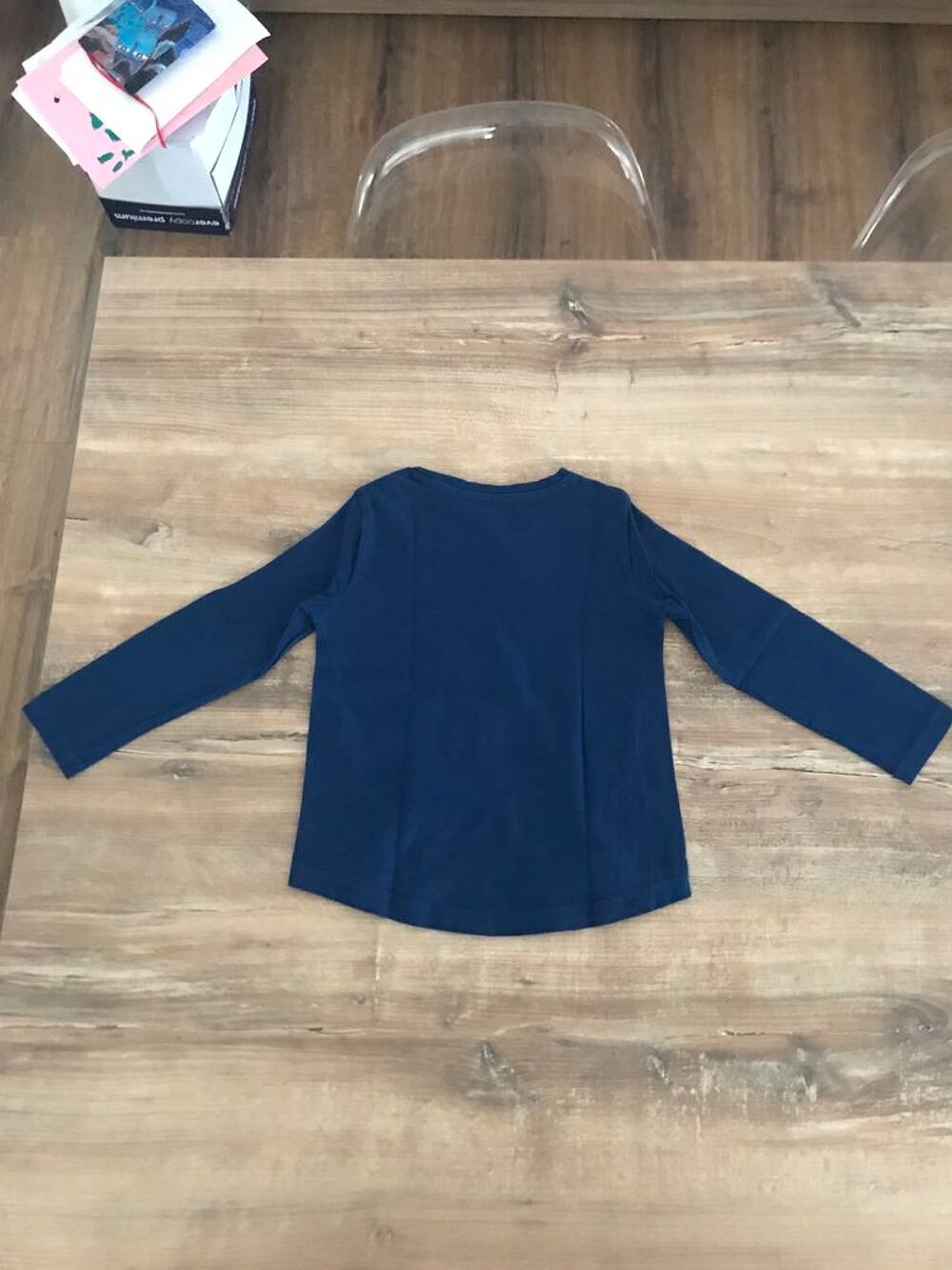Tee shirt manches longues enfant fille " Vertbaude Vêtements enfants