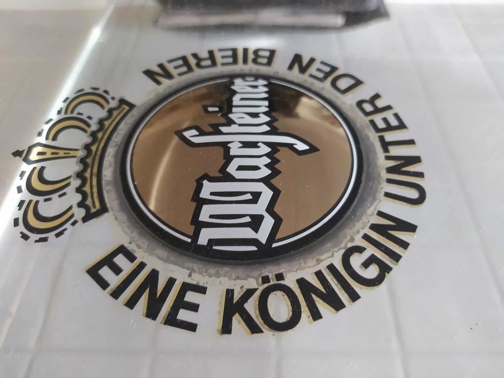 Grande enseigne/Miroir WARSTEINER avec courbure 3D 