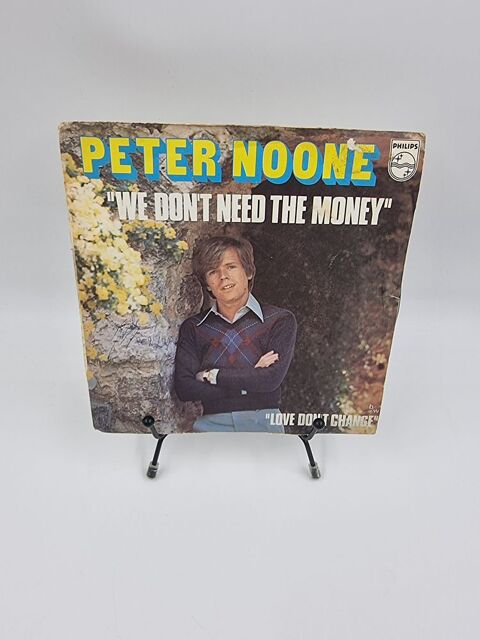 Vinyle 45 tours Peter Noone : We Don't Need the Money 1 Vulbens (74)