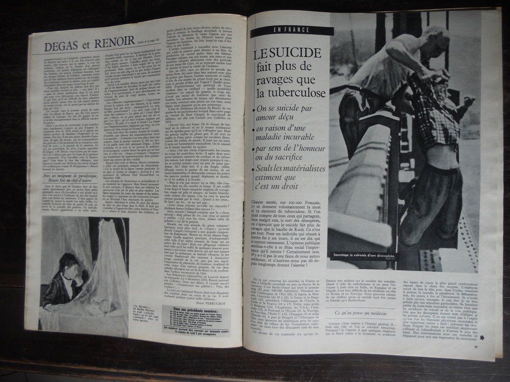 LE MONDE et LA VIE No 136.1964 LE DERNIER MESSAGE de P&Eacute;TAIN
Livres et BD