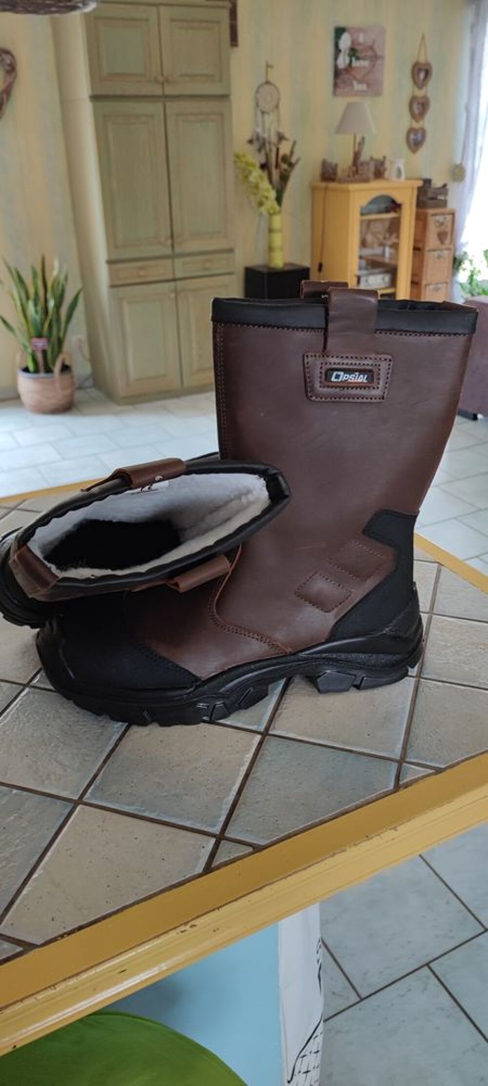 Botte de s&eacute;curit&eacute; Chaussures