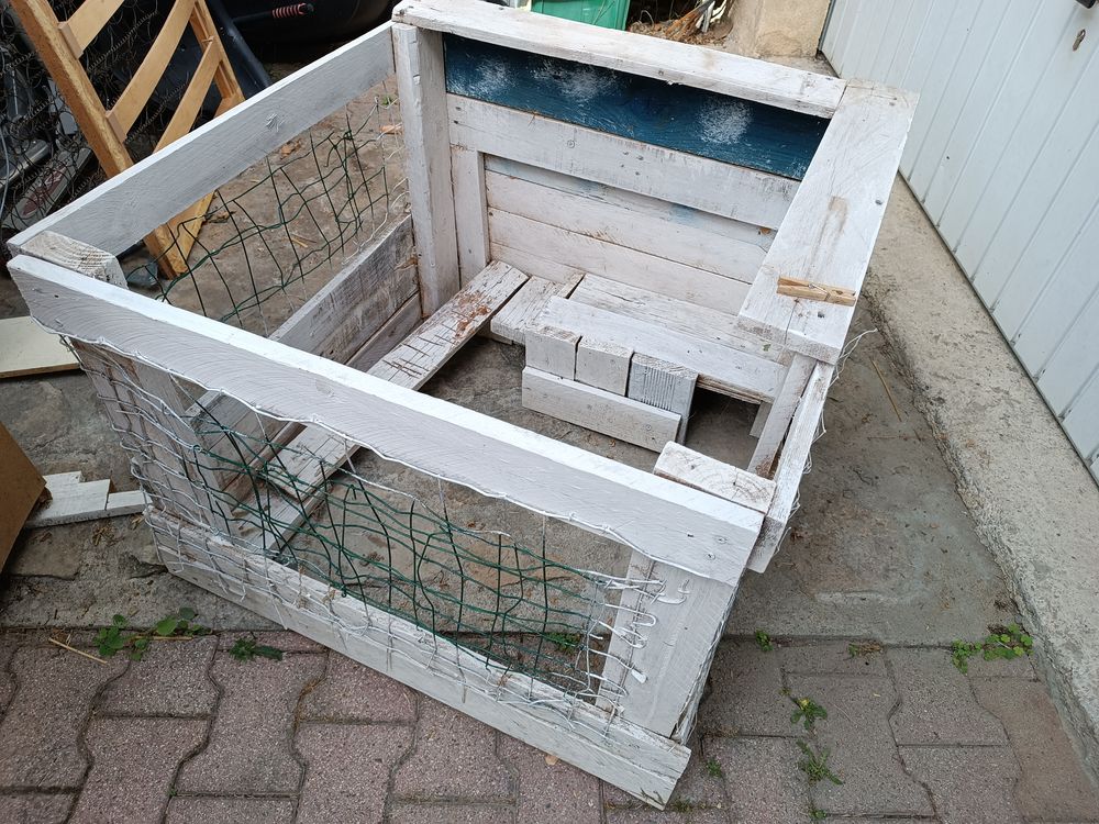 Cage ext&eacute;rieur lapin ou cochon d'Inde Jardin
