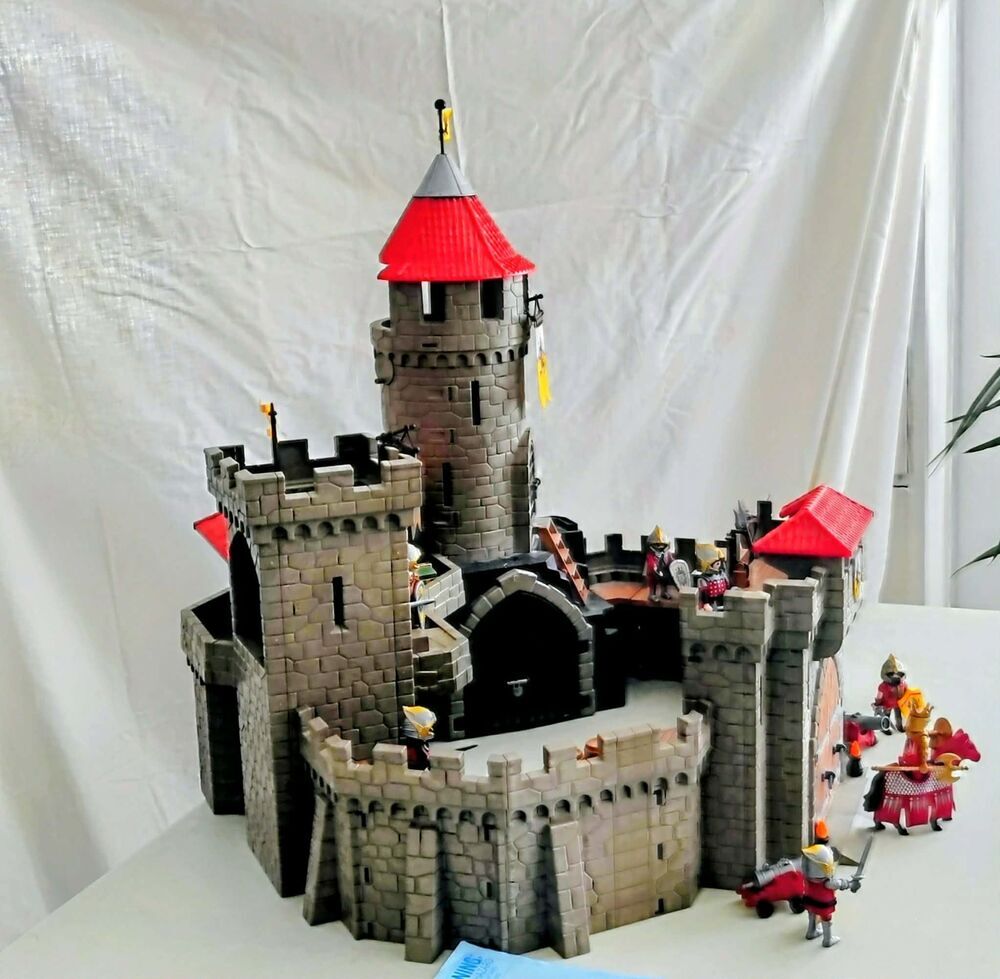 Playmobil grand ch&acirc;teau des chevaliers du Lion 4865 Jeux / jouets