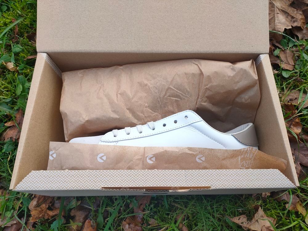 Baskets basses en cuir unisexe Victoria 1126142 Chaussures