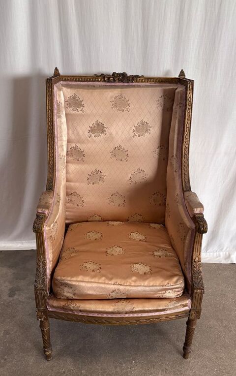 Fauteuil bergère style Louis XVI 320 Paris 14 (75)