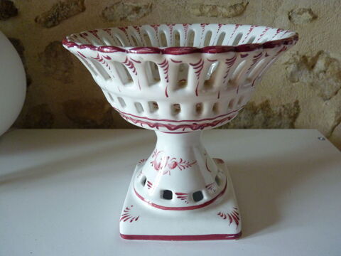 Coupe ajoure en faence 20 Prissac (36)