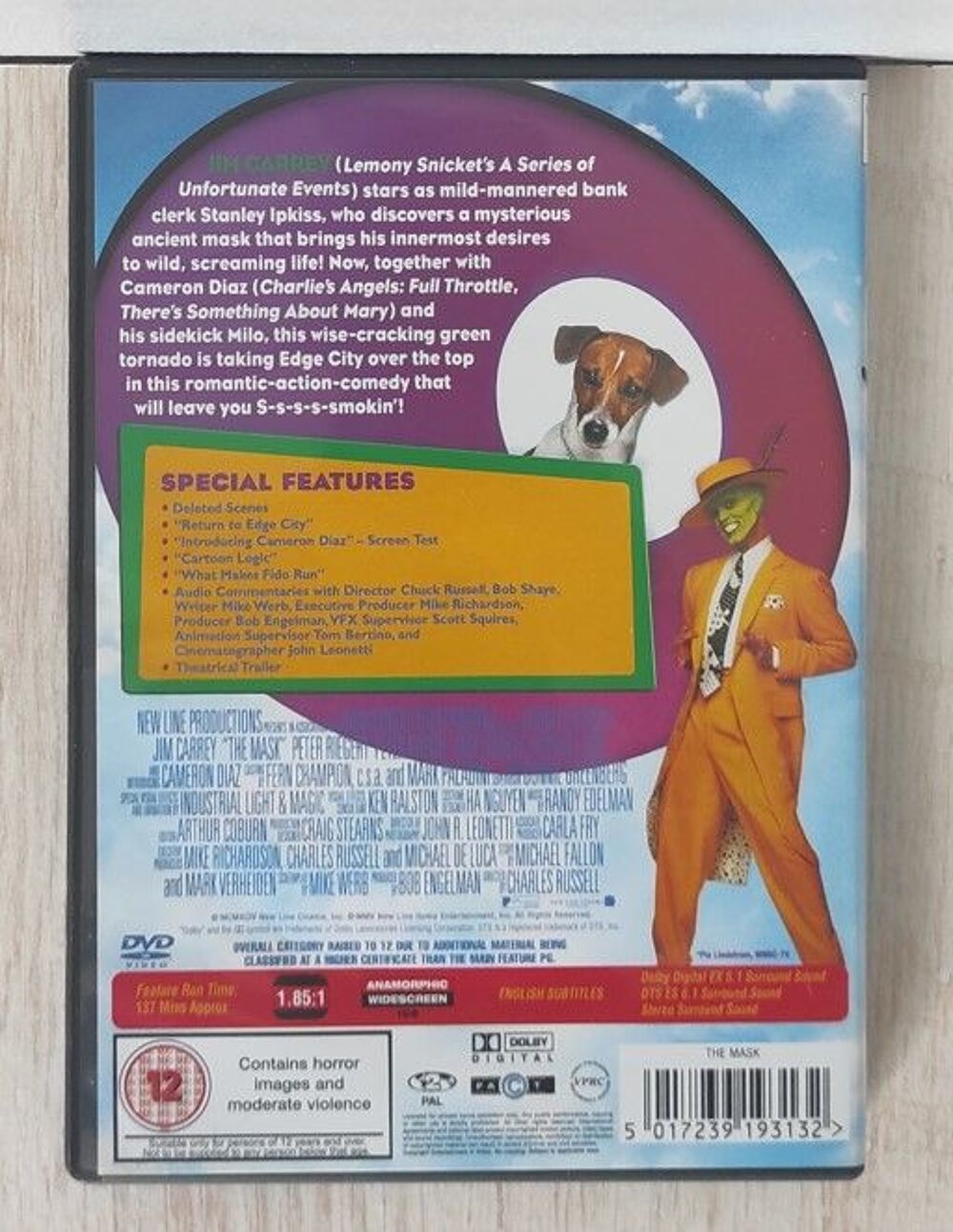 DVD THE MASK DVD et blu-ray