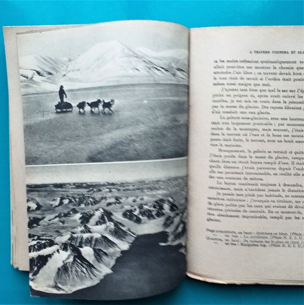 V ROMANOVSKY : A travers toundra et glacier Livres et BD