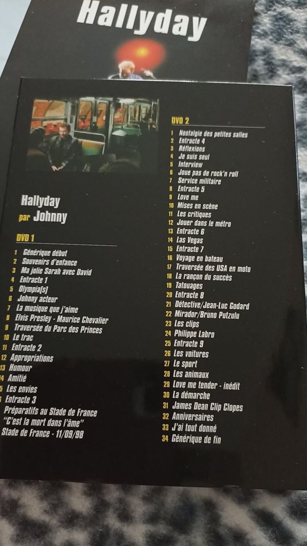 Hallyday par Johnny DVD et blu-ray