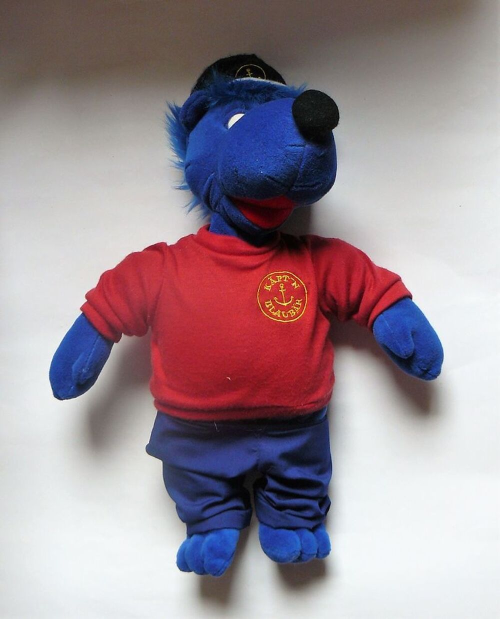 Peluche Captain Blue Bear (K&auml;ptn Blaub&auml;r) - Heunec - Vintage Jeux / jouets