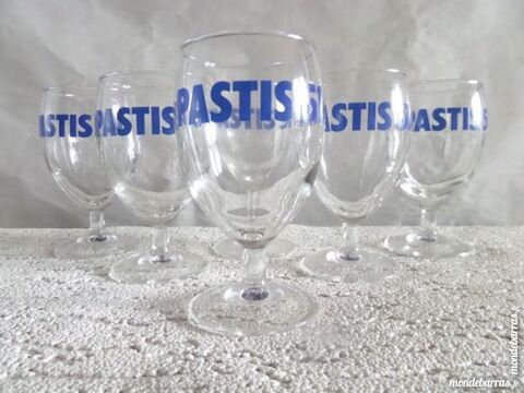 verres pastis 51 anciens 15 Lyon 8 (69)