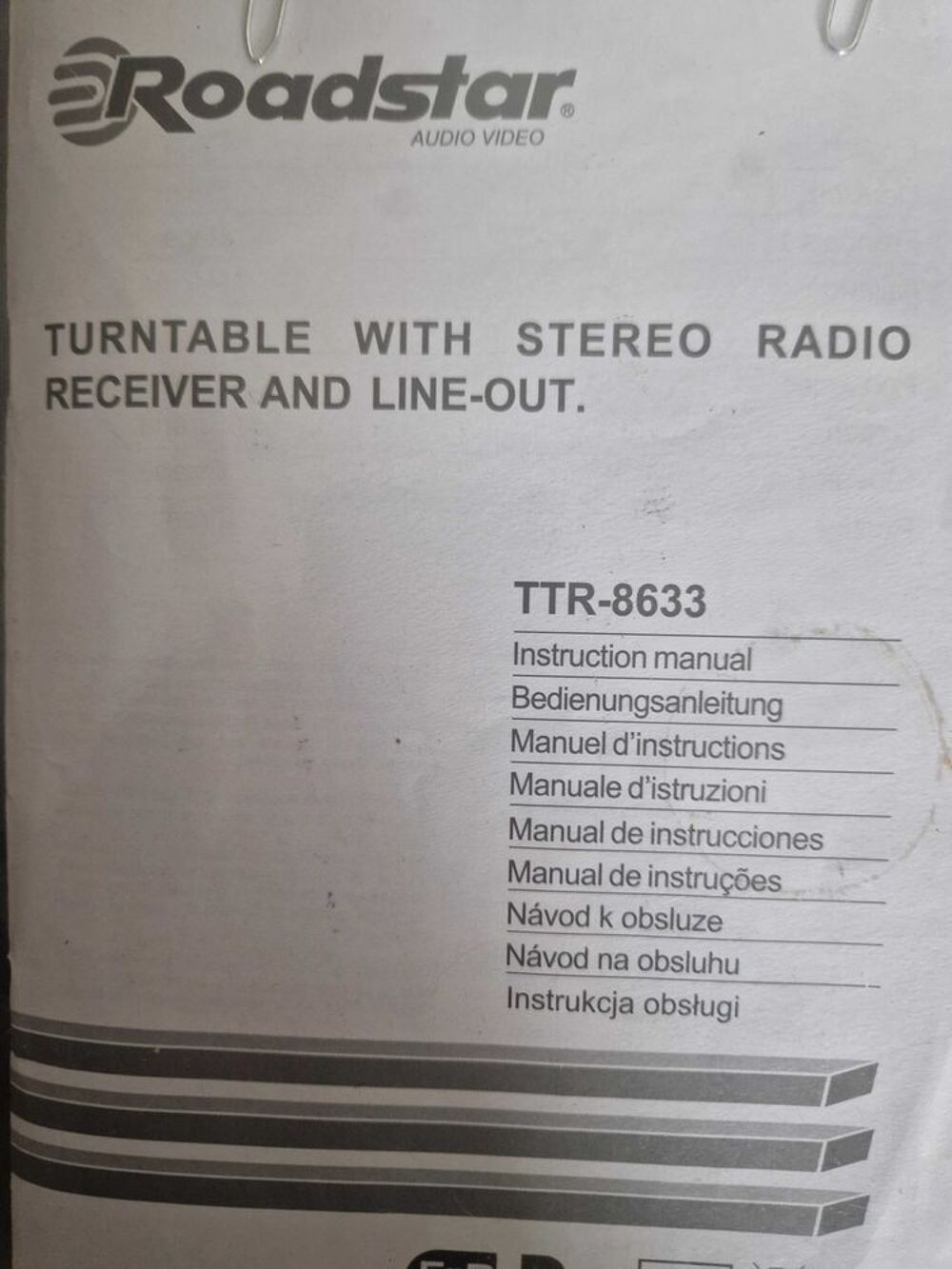 tourne disque/ radio Audio et hifi