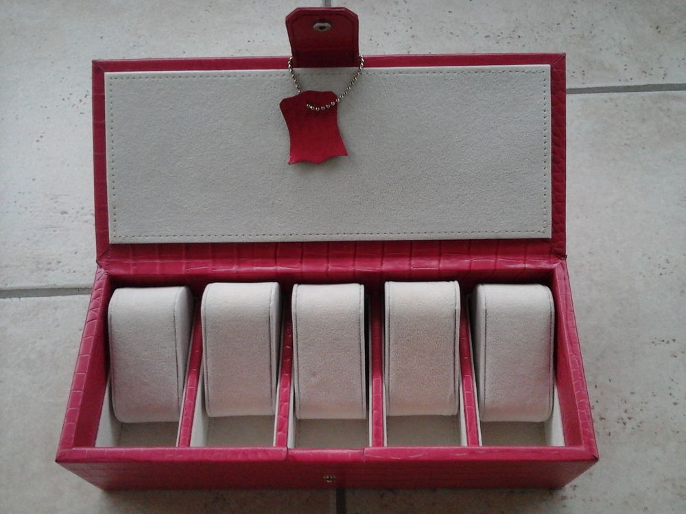 Coffret cuir pour montres Bijoux et montres