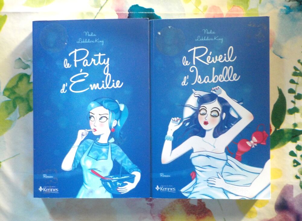 LA PARTY D'EMILIE et LE REVEIL D'ISABELLE de N LAKHDARI KING Livres et BD