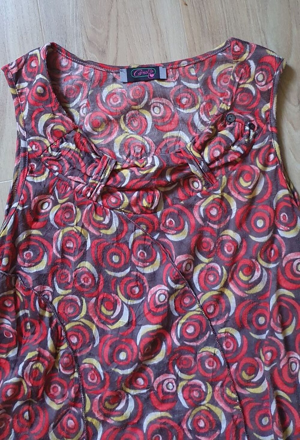 Tunique Carnaby rouge
Vêtements