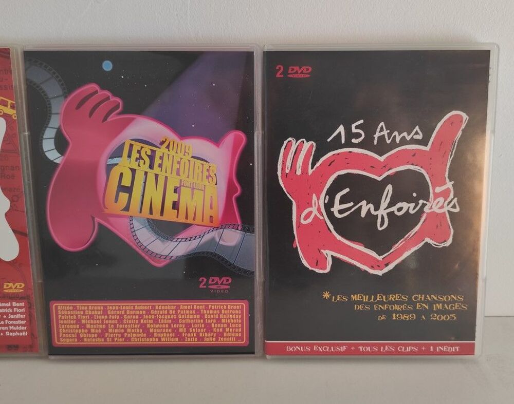 DVD Les Enfoir&eacute;s (5  le lot de 4 DVD) DVD et blu-ray