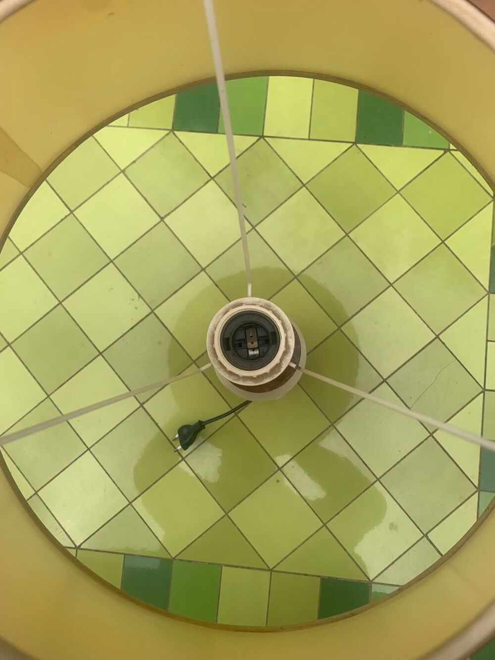 Lampe avec pied en alb&agrave;&cent;tre Décoration