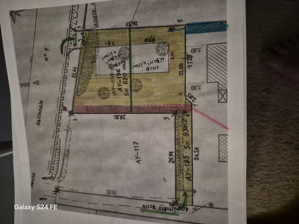 Vente Terrain terrain+constructible Saint-cannat