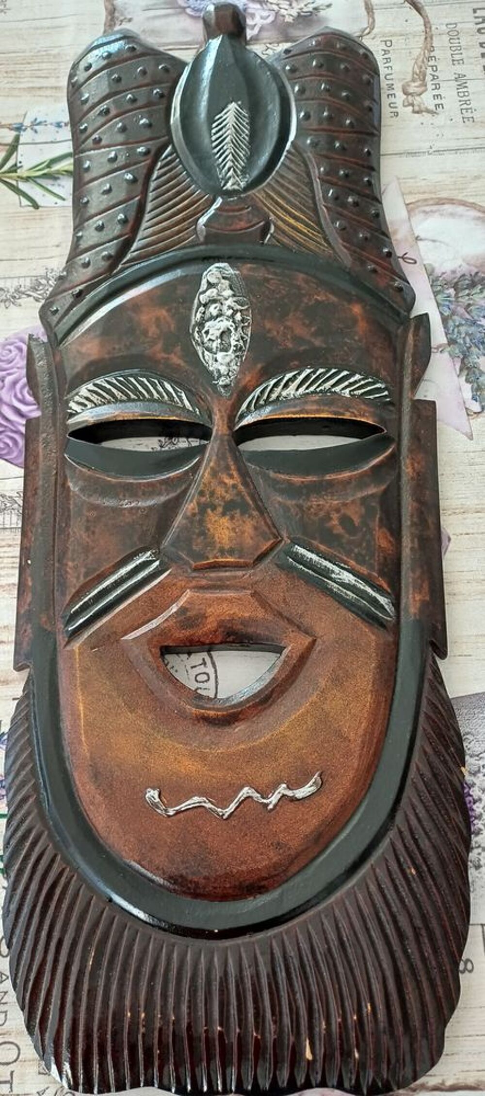 Masqu&eacute; africain Décoration