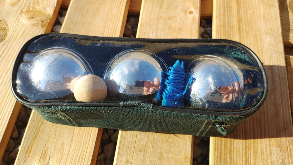 Set de P&eacute;tanque 6 Pi&egrave;ces Sacoche Verte, ou Noire Sports