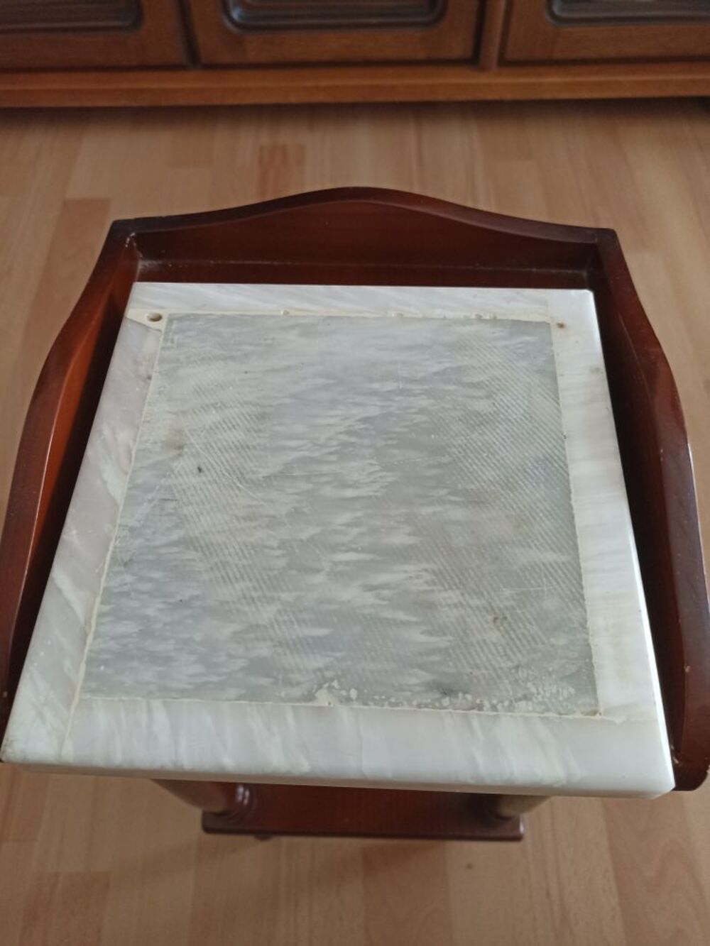 PLATEAU JEU D'&Eacute;CHECS EN MARBRE 