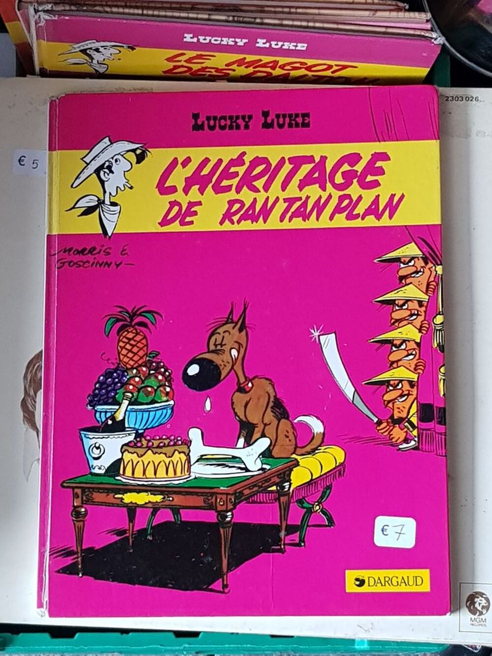BD lucky luke l heritage de ran tant plan Consoles et jeux vidéos