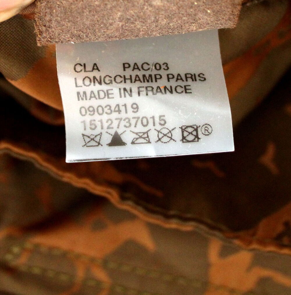 Sac cuir Le Pliage LONGCHAMP Maroquinerie