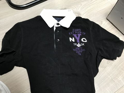 POLO MARINE Broderie N Y C  CELIO  Taille M 8 Saint-Genis-Laval (69)