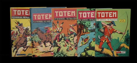 Bd lot 5 TOTEM 1�RE S�RIE ? EDITIONS AVENTURES et VOYAGES 19 25 Orl�ans (45)
