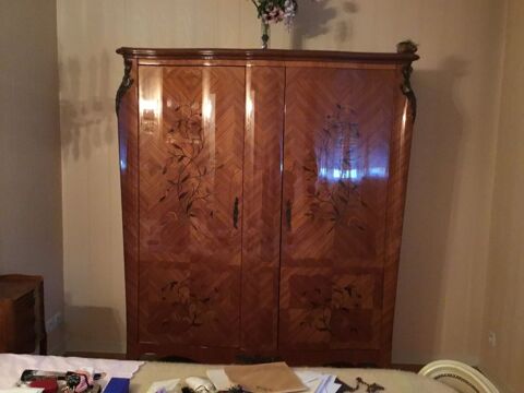 belle armoire en bois de rose  60 Auvilliers-en-Gtinais (45)