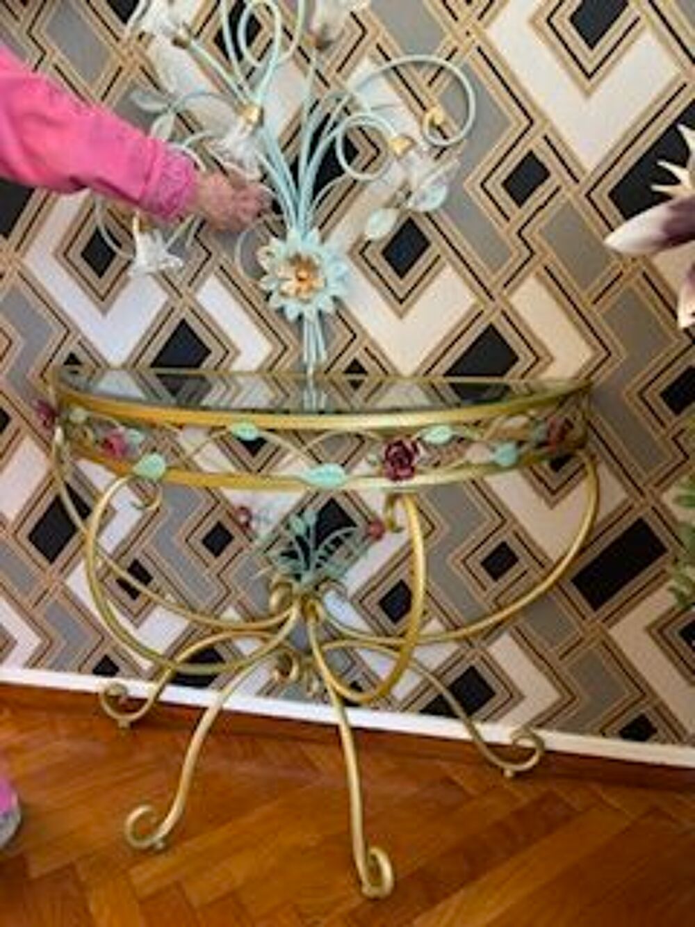 Lot Lustre &amp; Console Décoration