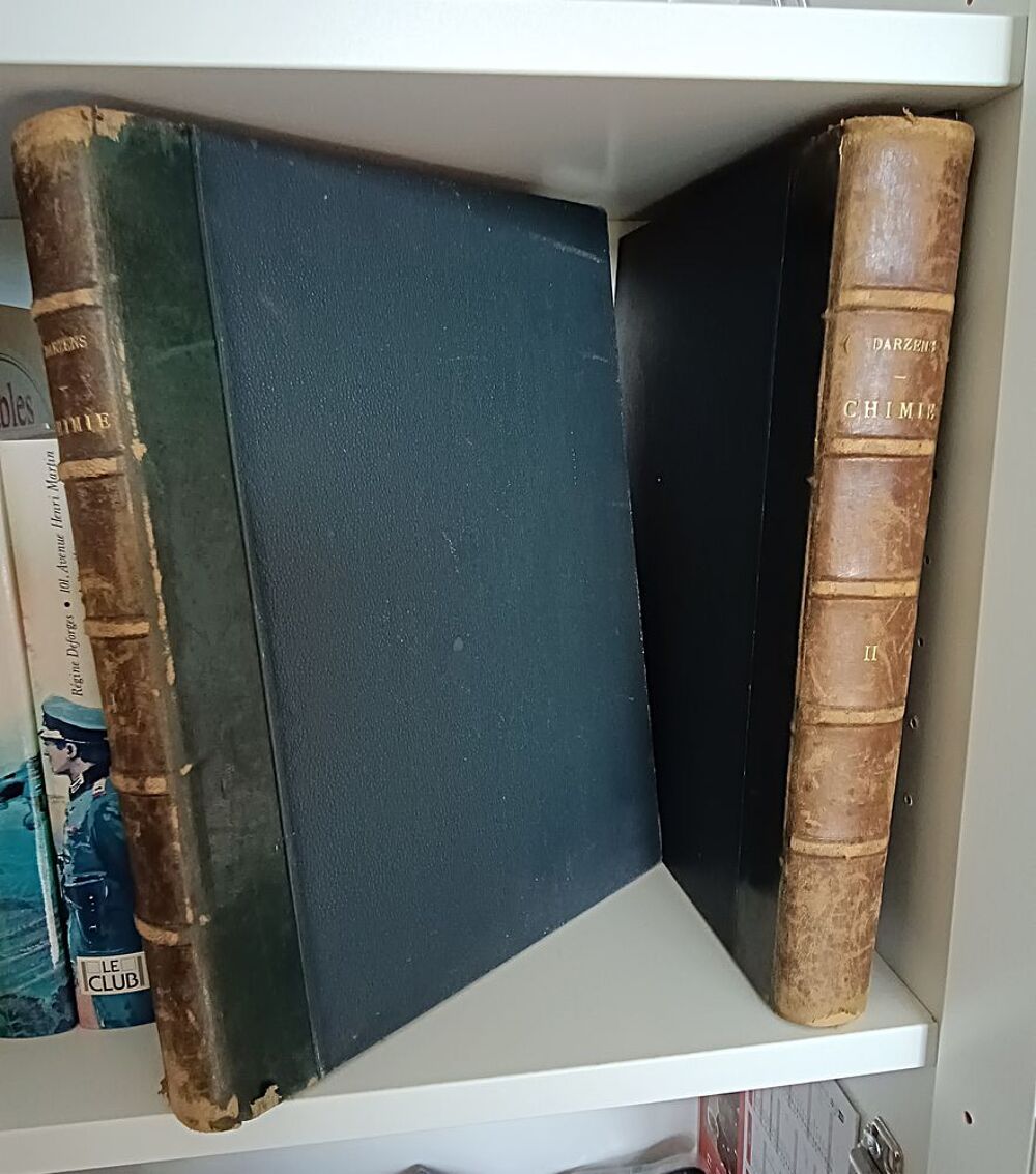 Livres anciens &agrave;‰cole Polytechnique 2 tomes CHIMIE 1922-1923 Livres et BD