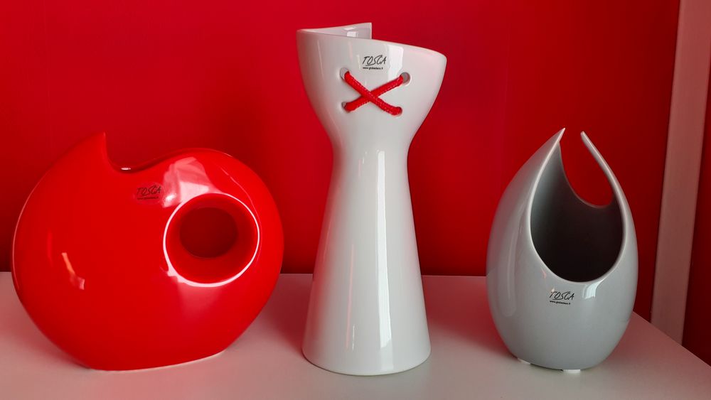 lot de 3 vases TOSCA Décoration