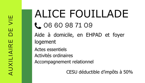 Auxiliaire de vie exp&eacute;riment&eacute;e &agrave; domicile 0 49130 Les ponts-de-c�