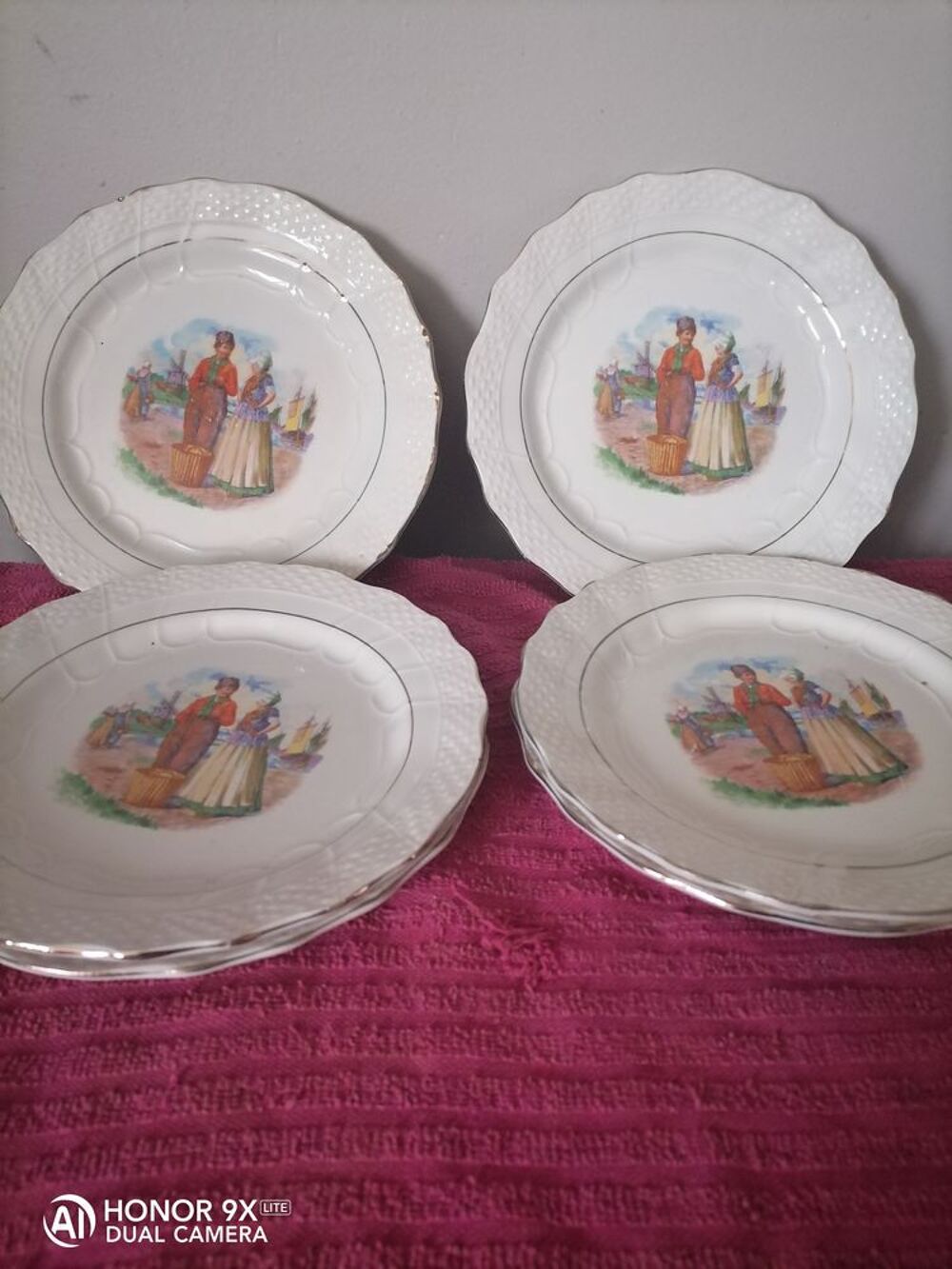 Assiette ancienne Cuisine